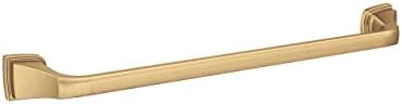 Amerock BH36033CZ | Champagne Bronze Towel Bar | 18 inch (457 mm) Center-to-Center Towel Rack | Revitalize | Bathroom Towel Holder | Bathroom Hardware | Bath Accessories