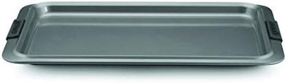 Anolon Advanced Nonstick Bakeware with Grips, Nonstick Cookie Sheet / Baking Sheet - 11 Inch x 17 Inch, Gray
