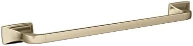 Amerock BH36013BBZ | Golden Champagne Towel Bar | 18 inch (457 mm) Center-to-Center Towel Rack | Highland Ridge | Bathroom Towel Holder | Bathroom Hardware | Bath Accessories