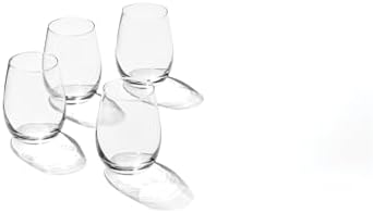 Oneida 896425 5 Oclock Stemless Wine Glasses, Set Of 4
