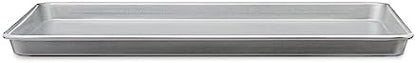 Amazon Basics Ceramic Nonstick Baking Sheet & Cooling Rack Set, Dishwasher Safe, Oven Safe, Half Sheet Size, Gray, 1-Pack