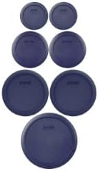 Pyrex 7202-PC, and 7402-PC Dark Blue Plastic Lids