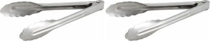 Winco Coiled Spring Heavyweight Stainless Steel Utility Tong, 7-Inch (Pack of 2)