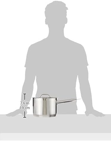 Winco Heavy-Duty Stainless Steel Sauce Pan