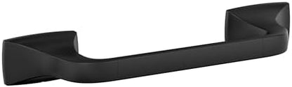 Amerock Highland Ridge Matte Black 9 inch (229 mm) Center-to-Center Towel Bar, BH36015MB