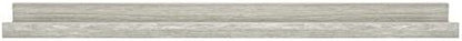 MCS Picture Ledge Shelf, Room Decor Floating Shelf, Gray Woodgrain, 35 Inch