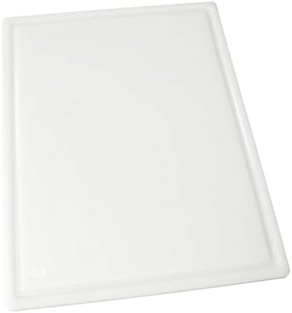 Winco CBI-1520 Grooved Cutting Board, 15-Inch by 20-Inch by 1/2-Inch, White,Medium
