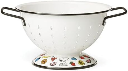 Lenox Chef Snoopy Enameled Steel Colander