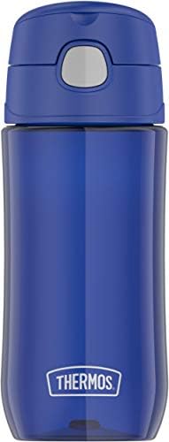 THERMOS FUNTAINER 16oz Plastic Bottle with Spout Lid, Blueberry