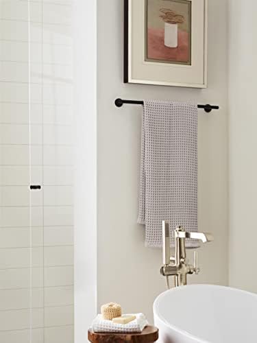 Amerock Arrondi 24" Matte Black Towel Bar