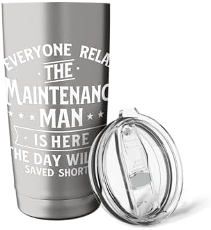 The Maintenance Man Is Here - Repair Worker Skilled Worker Stainless Steel Insulated Tumbler