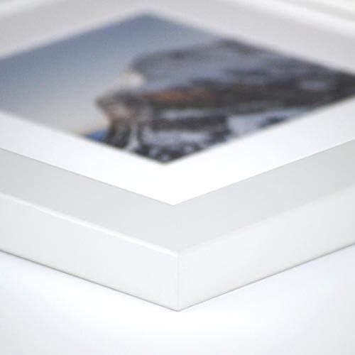 Frame It Easy 33 x 32 White Wood Frame