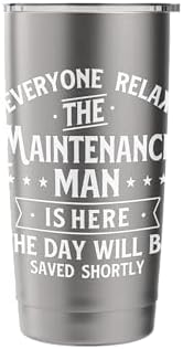 The Maintenance Man Is Here - Repair Worker Skilled Worker Stainless Steel Insulated Tumbler