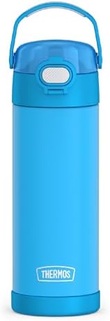 THERMOS FUNTAINER Water Bottle with Spout, 16oz, Electric Blue