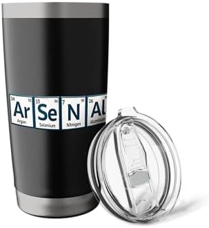 Arsenal (Ar-Se-N-Al) Periodic Table Elements Stainless Steel Insulated Tumbler
