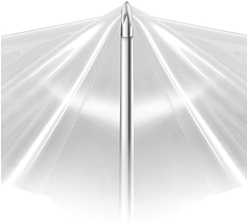 TPU Clear Car Paint Protection Film Anti-Scratch Automotive Vinyl Wraps Heat Self Healing Glossy Wrap Vinyl, 20" x 60"