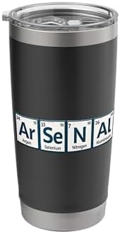 Arsenal (Ar-Se-N-Al) Periodic Table Elements Stainless Steel Insulated Tumbler