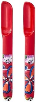 Prepara Taco Spoon, Red Talavera, Set of 2