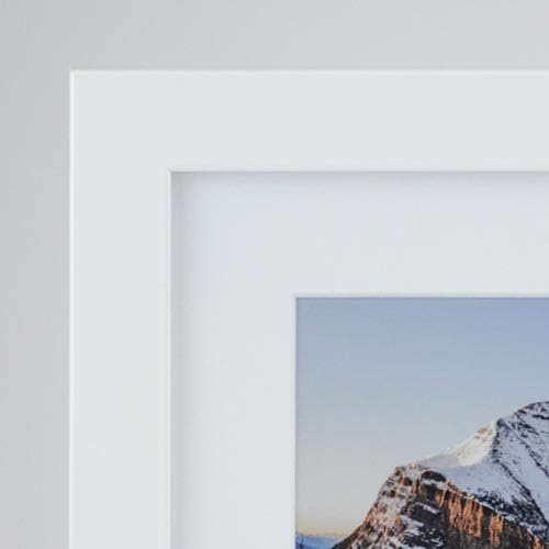 Frame It Easy 33 x 35 White Wood Frame