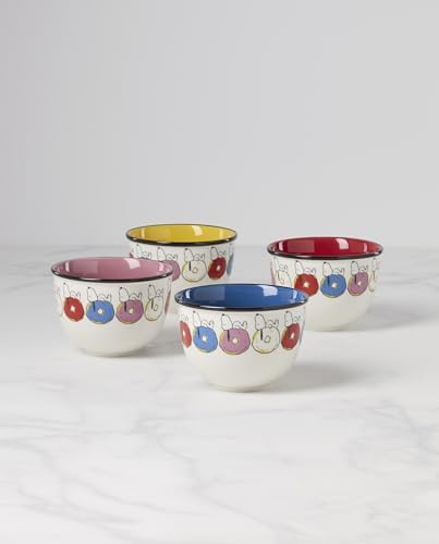 Lenox 897576 Chef Snoopy Dessert Bowls, Set Of 4