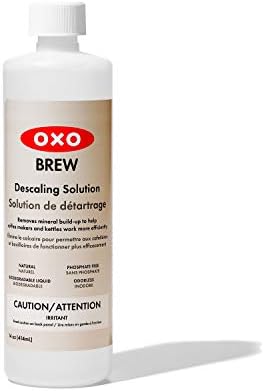OXO Brew 8 Cup Coffee Maker + Descaling Solution