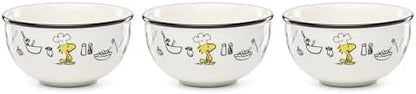 Lenox 897684 Chef Snoopy Mini Bowls, Set Of 3