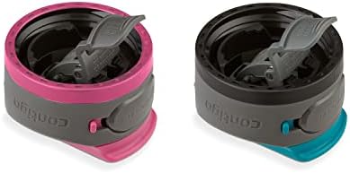 Contigo Cortland Chill 2.0 Vacuum-Insulated Stainless Steel Water Bottle Spill-Proof Lid Preserves Temperature for Hours 24oz 2-Pack Juniper & Dragonfruit Ideal for Travel and Daily Use