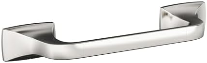 Amerock Highland Ridge Polished Nickel 9 inch (229 mm) Center-to-Center Towel Bar, BH36015PN