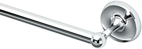 Gatco 5070 Designer II Towel Bar, Wall-Mounted Bathroom Towel Holder, 24" Length Chrome Finish