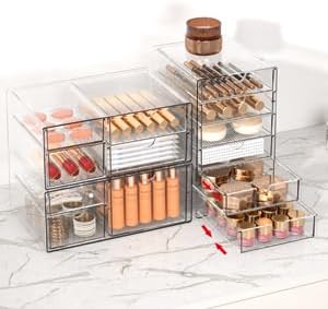Makeup Drawer Storage Organizer