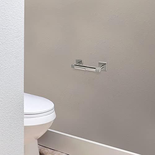 Design House Karsen Toilet Paper Holder, Satin Nickel