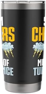 Storm Chasing, Weather Tornado Hunter & Hurricane Chaser Stainless Steel Insulated Tumbler