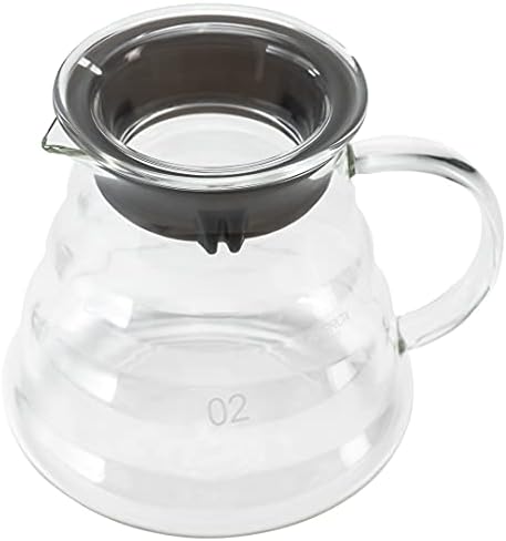 Restaurantware 22 oz Round Clear Glass Range Coffee Server Carafe