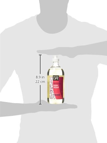 Better Life Sulfate Free Dish Soap, Tough On Grease & Gentle On Hands, Currant and Citrus, 22 Oz