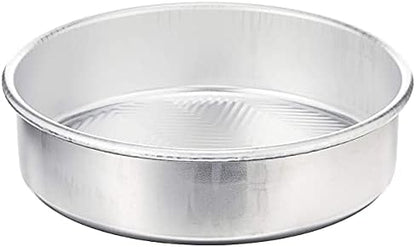 Nordic Ware Prism 9-Inch Round Cake Pan, 2-Pack, Natural