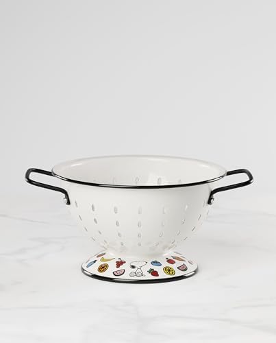 Lenox Chef Snoopy Enameled Steel Colander