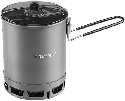 Fire-Maple Petrel Ultralight Pot- High Efficiency Aluminum Camping and Backpacking Pot with Heat-Proof Handle, Portable and Compact