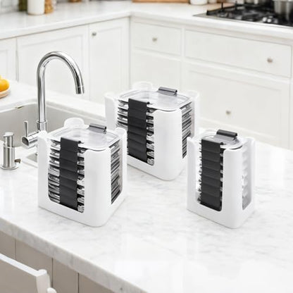 Food Storage Container Lid Organizer for Rubbermaid Brilliance