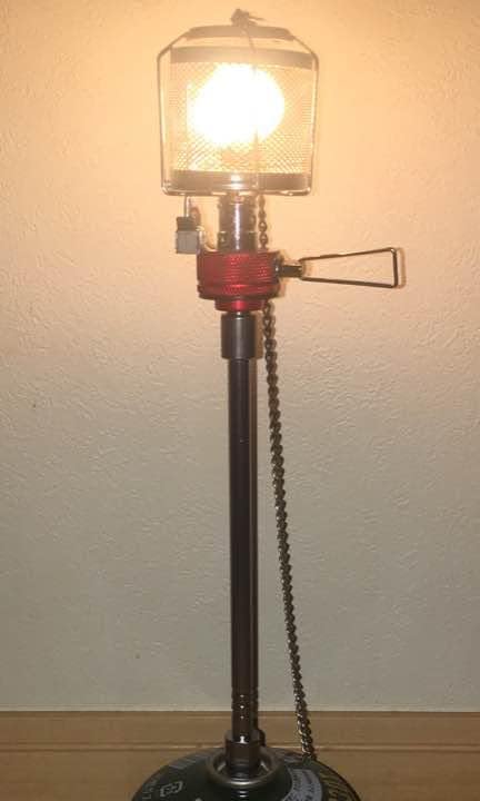 CAMPINGMOON Extension Pole Rod for Camping Lantern Gas Lamp Z12