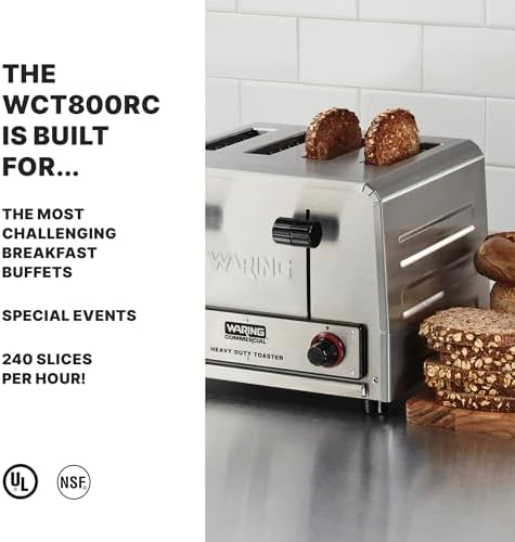 Waring 4-Slot Toaster with 240 Slices an Hour
