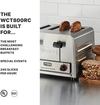 Waring 4-Slot Toaster with 240 Slices an Hour