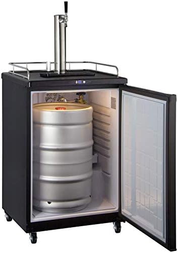Kegco Keg Dispenser, 1 Faucet, Black