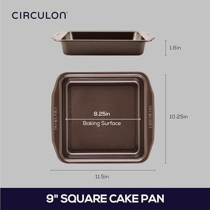 Circulon Symmetry Cake Pan, Chocolate