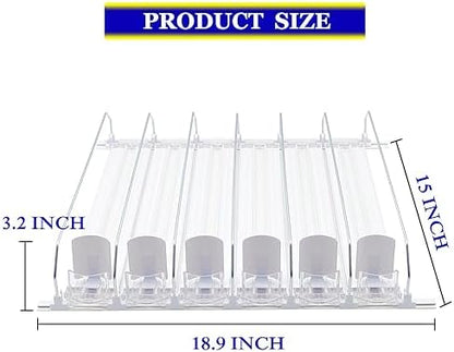AMLLLC Drink Organizer for Fridge - Storage 30 Cans