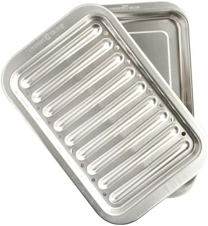 Nordic Ware Naturals Classic Broiler Pan, 2-Piece