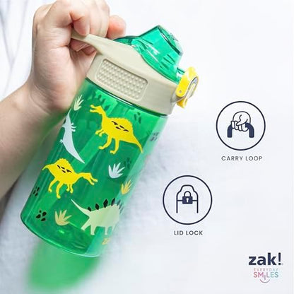Zak Designs Barbie Sage 19oz Leak-Proof Straw Kids Water Bottle