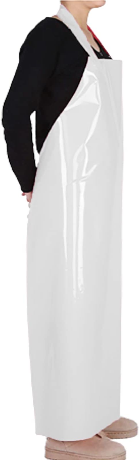 ELEBOX Waterproof Oil Proof Bib Apron Utility Apron Chemical Resistant Apron