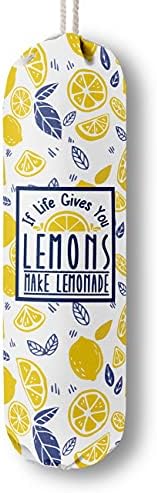 If Life Gives You Lemons Make Lemonade, Kitchen Grocery Bags Holder Container Organizer, Plastic Bag Holders Storage for Garbage Shopping Trash Sack, Gift for Women Mother Grandmother Friend