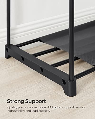 SONGMICS Portable Closet, Freestanding Closet Organizer, Clothes Rack