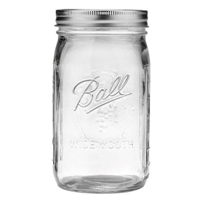 Ball Wide Mouth Glass Mason Jars